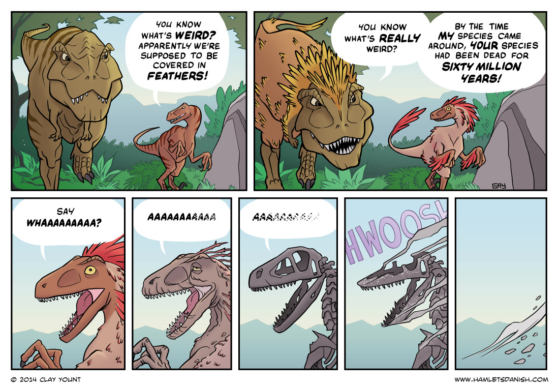 Dinosaured and Feathered